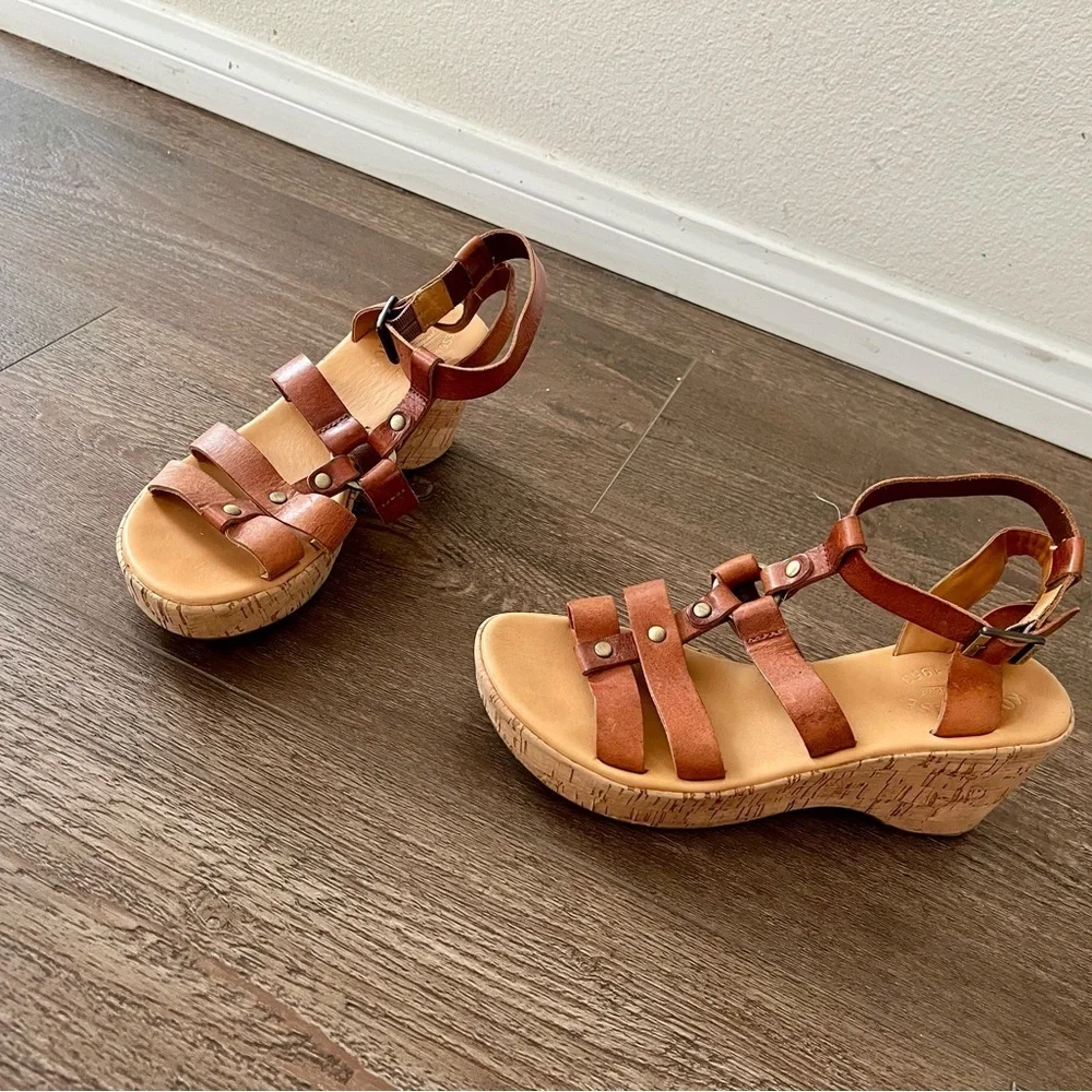 Brown Strappy Sandals
